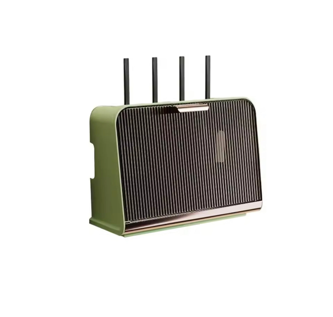 Luxury Wifi Cabinet Storage Box, Wall Mounted Router Storage Box, WiFi Device Storage Rack with Heat Dissipation Luxury Wifi Cabinet Storage Box, Wall Mounted Router Storage Box, WiFi Device Storage Rack with Heat Dissipation